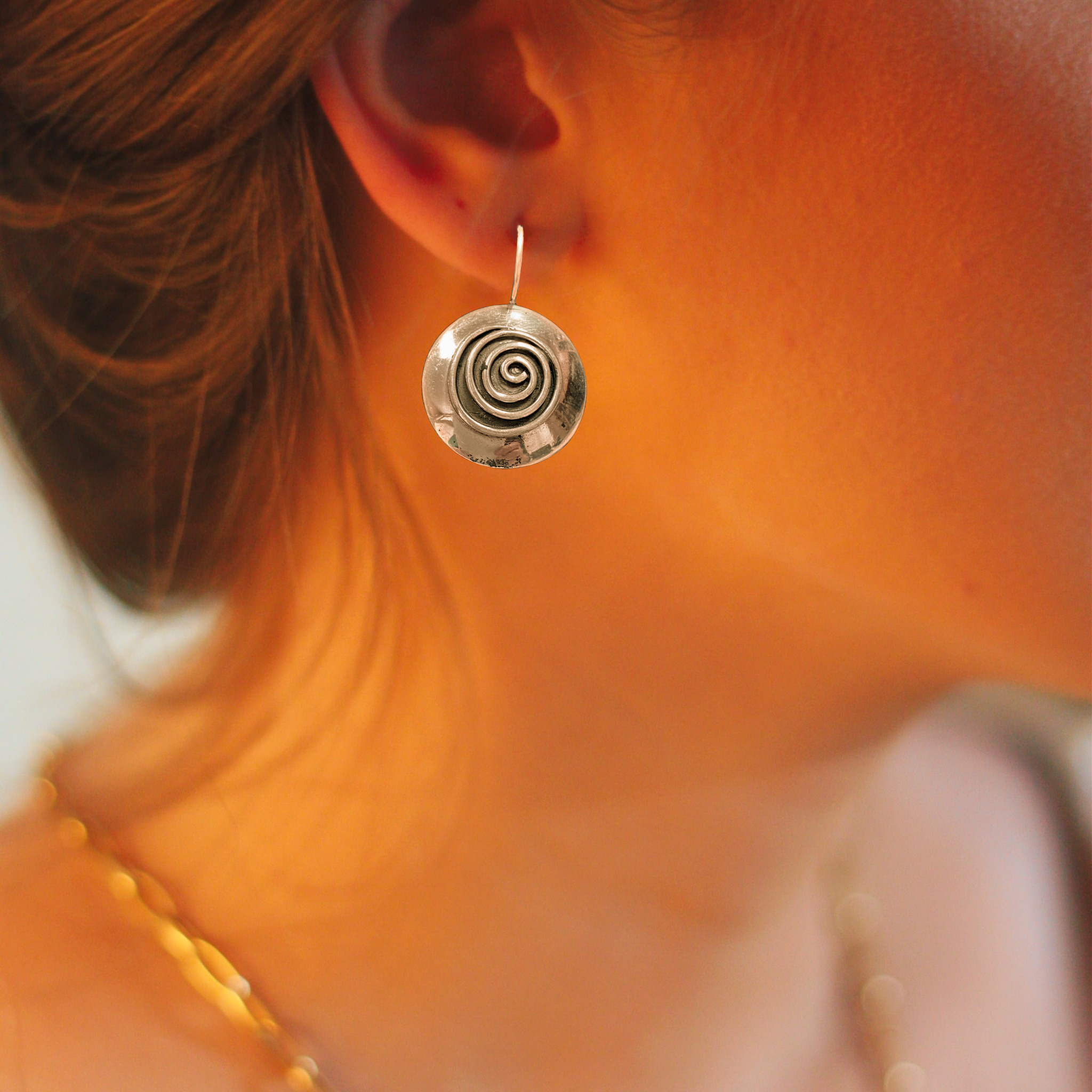 Spiral Ear Cuff Earring - Sterling Silver