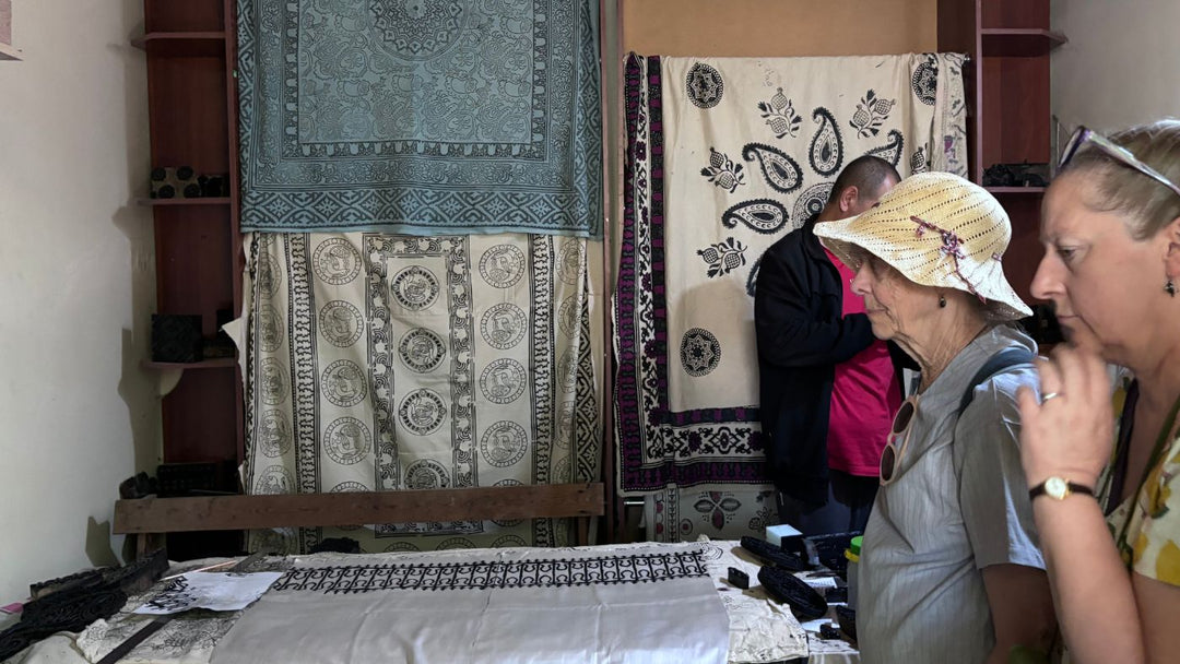 Silk Road Discovery Tour: Episode 4–Block Printed Uzbek Silks